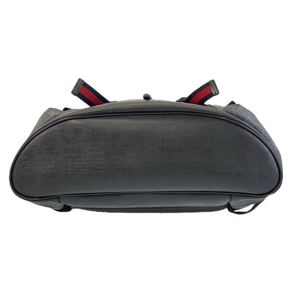 Gucci GG Supreme Canvas Leather Backpack - Picture 2 of 10